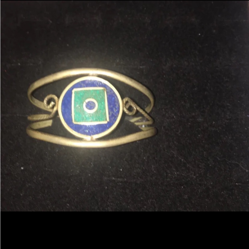 Vintage Makers Mark Alpaca Mexico Bracelet 20$